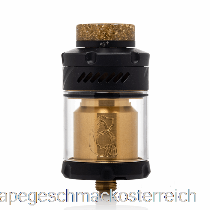Hellvape Dead Rabbit V3 25mm RTA [6. Jahr] Black Gold Vape Geschmack